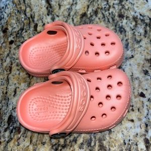 Pink Infant Crocs
